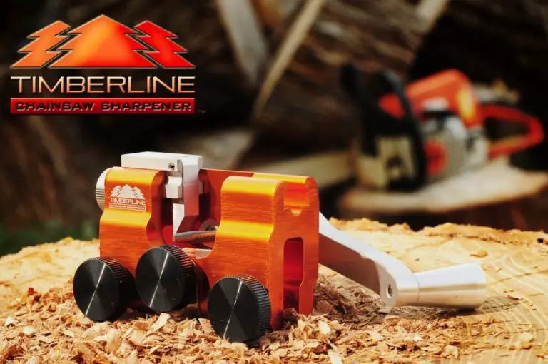 Timberline Chainsaw Sharpener with 3/16" Carbide Cutter (for .325" pitch chains)