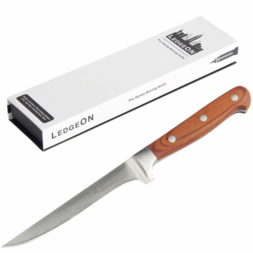LedgeON 6 inch Professional Boning Knife