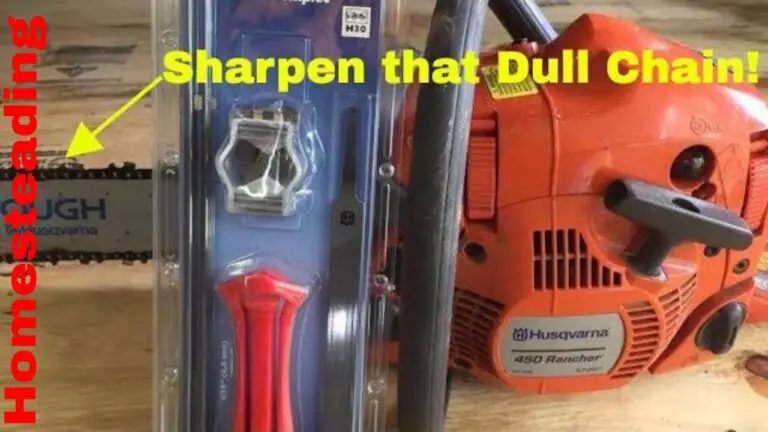 How to Sharpen Husqvarna Chainsaw