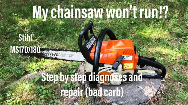 Stihl Chainsaw Starting Problems With Quick Fix