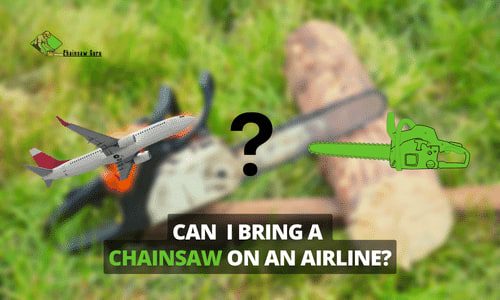 Can You Take a Chainsaw on a Plane