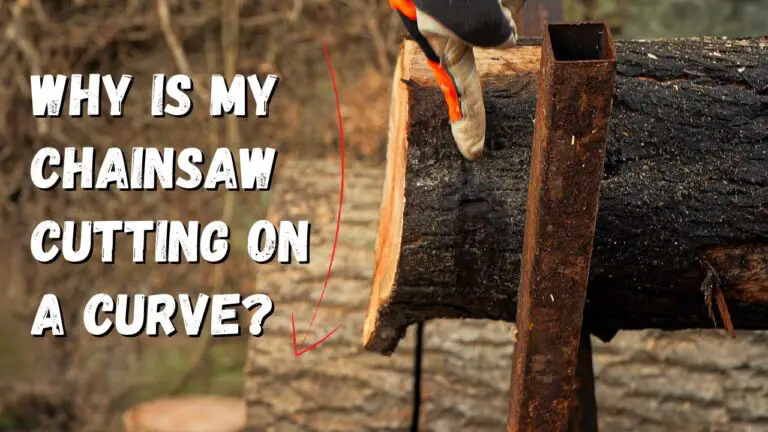 How to Correct a Chainsaw That is Cutting Crooked