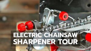 How to Sharpen Stihl Chainsaw With Electric Sharpener