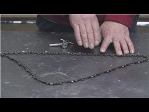 How to Take Link Out of Chainsaw Chain