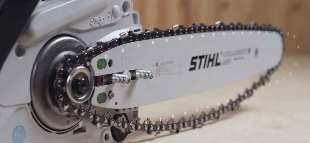 How to Tighten Chain on Stihl Chainsaw Ms180C