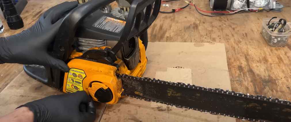 Chainsaw Flooded How Long to Wait