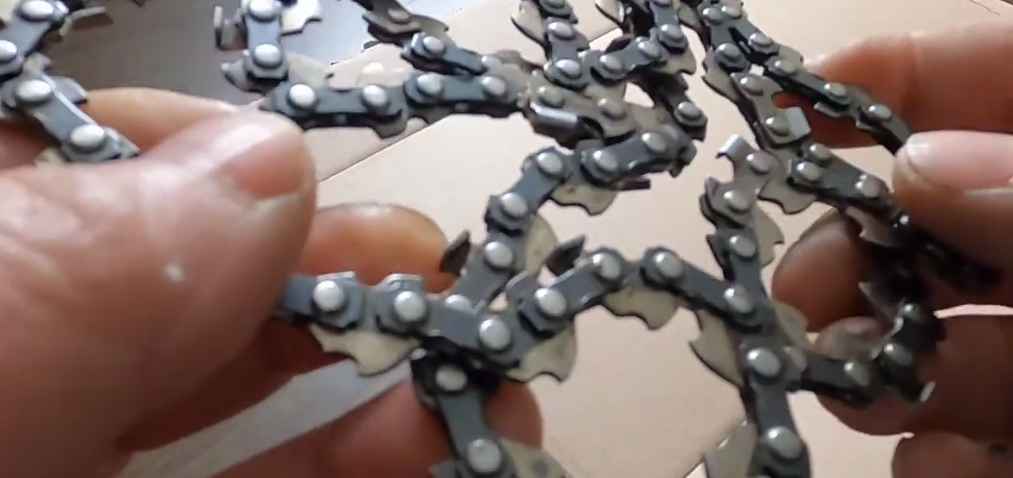 How to Fix a Kinked Chainsaw Chain