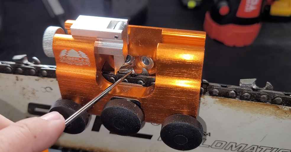 How to Use a Timberline Chainsaw Sharpener