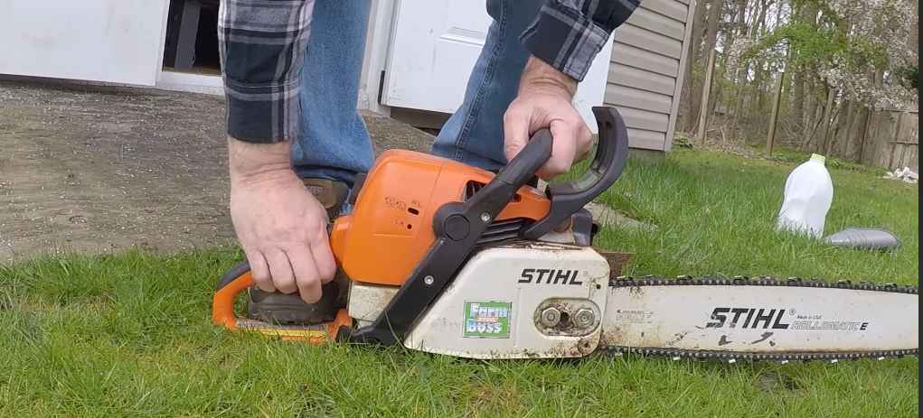 New stihl chainsaw won't start