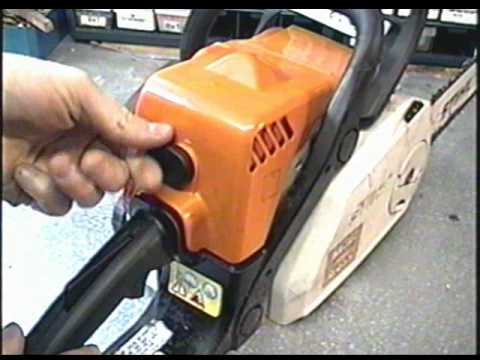 How to Adjust Idle Speed on Stihl Chainsaw