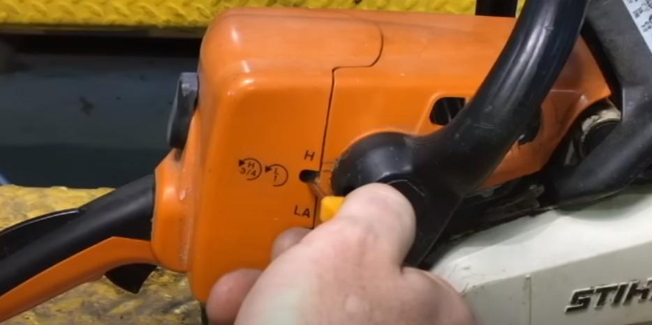 How Do You Adjust the H And L on a Chainsaw?