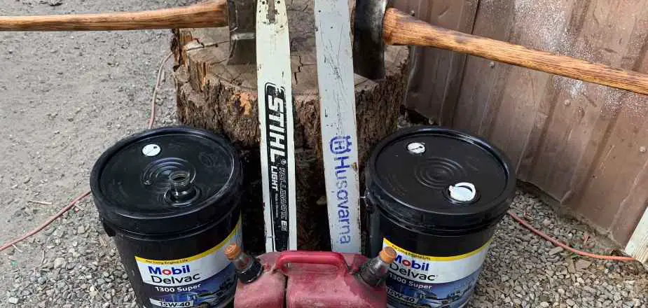 Can I Use Used Motor Oil for Chainsaw Bar Oil