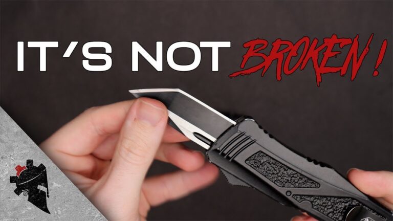 How to Fix a Switchblade Knife